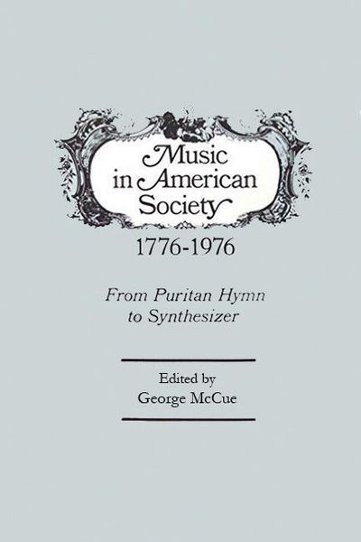 Produktbild: McCue, G: Music in American Society