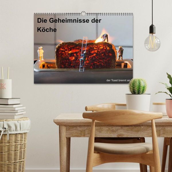 Produktbild: Die wahren K&ouml;che (Wandkalender 2026 DIN A3 quer), CALVENDO Monatskalender