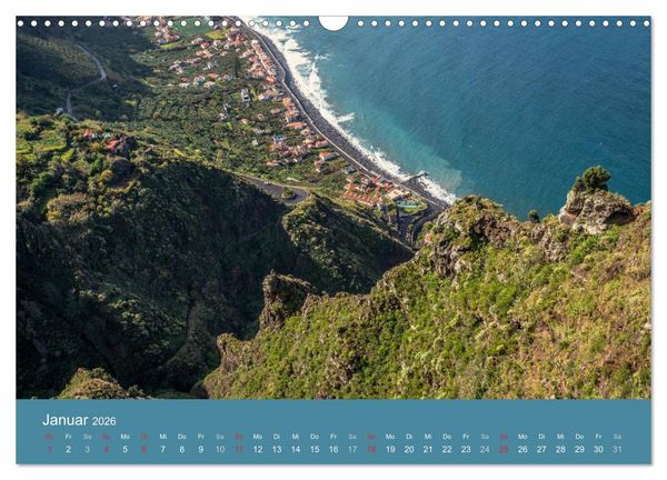 Produktbild: Zauberhaftes Madeira (Wandkalender 2026 DIN A3 quer), CALVENDO Monatskalender