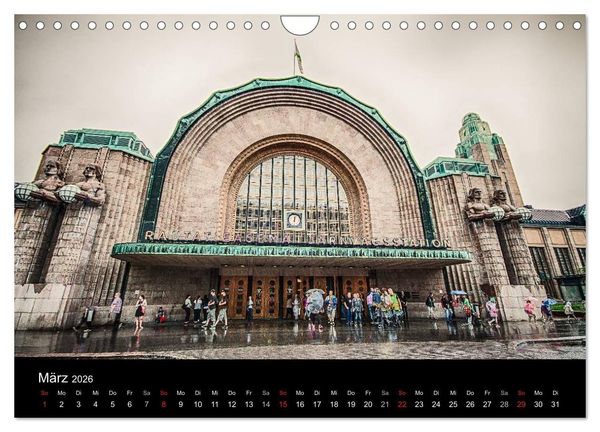 Produktbild: Helsinki / Besuchen - Entdecken - Erleben (Wandkalender 2026 DIN A4 quer), CALVENDO Monatskalender