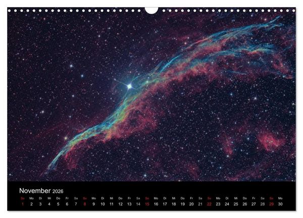 Produktbild: Die Galaxie im Garten (Wandkalender 2026 DIN A3 quer), CALVENDO Monatskalender
