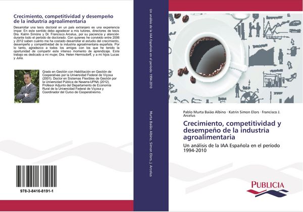 Produktbild: Crecimiento, competitividad y desempe&ntilde;o de la industria agroalimentaria