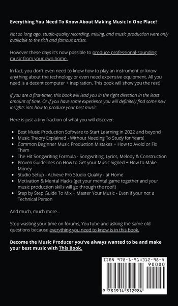 Produktbild: Music Production For Beginners 2022+ Edition