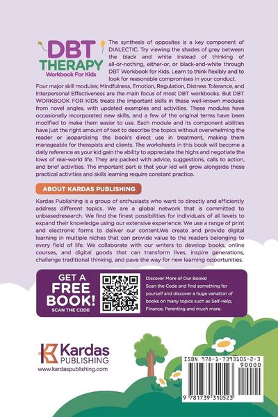 Produktbild: DBT Therapy Workbook for Kids