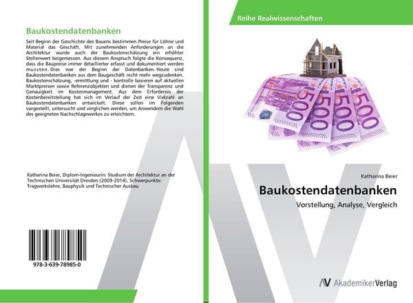 Baukostendatenbanken, Taschenbuch von Katharina Beier, AV Akademikerverlag, 9783639789850