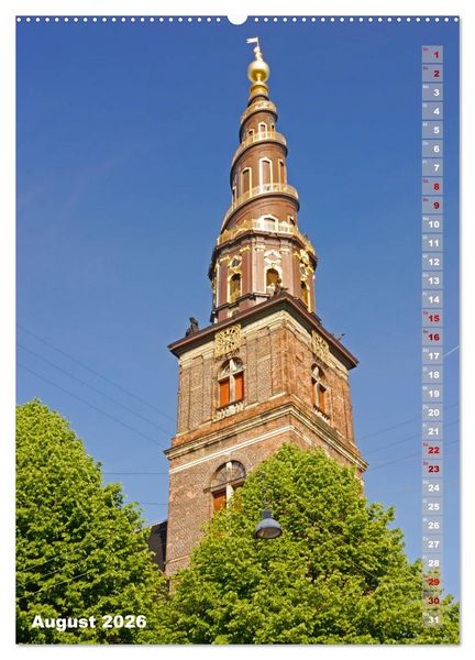 Produktbild: Kopenhagen. Skandinavische Sch&ouml;ne (Wandkalender 2026 DIN A2 hoch), CALVENDO Monatskalender