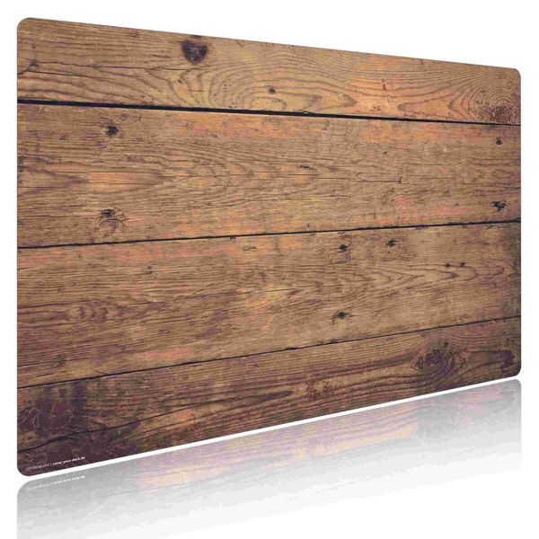 Produktbild: Cover-your-desk Schreibtischunterlage f&uuml;r Kinder und Erwachsene Holzoptik braun, aus hochwertigem Vinyl , 60 x 40 cm