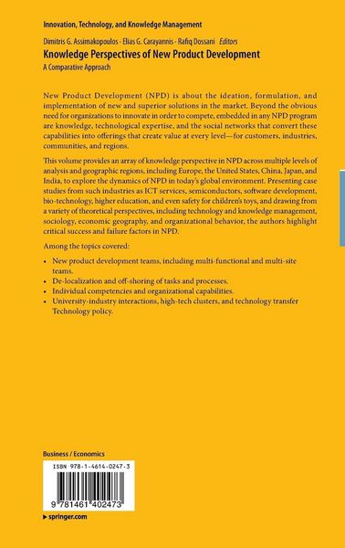 Produktbild: Knowledge Perspectives of New Product Development