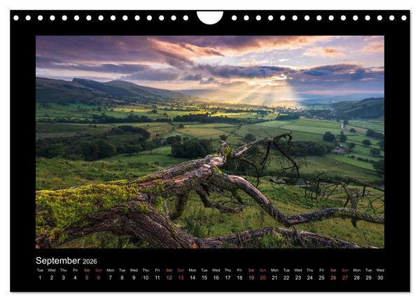 Produktbild: The Changing Seasons of the Peak District (Wall Calendar 2026 DIN A4 landscape), CALVENDO 12 Month Wall Calendar