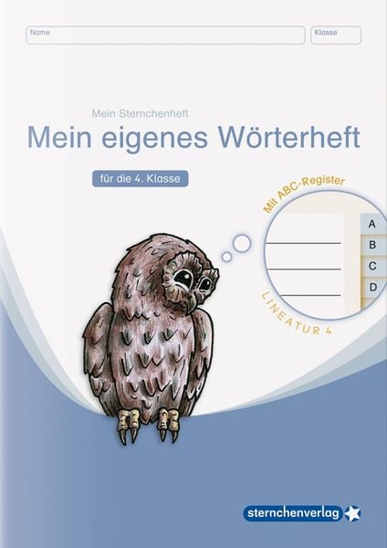 Produktbild: Mein eigenes W&ouml;rterheft - Lineatur 4 mit seitlichem ABC-Register