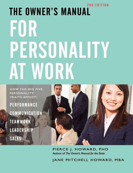 Produktbild: The Owner's Manual for Personality at Work (2nd ed.)