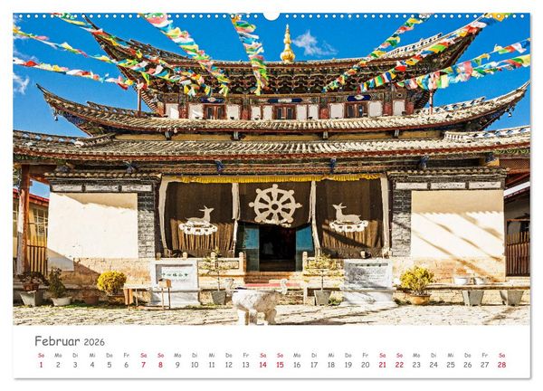 Produktbild: Zauberhaftes S&uuml;dchina (hochwertiger Premium Wandkalender 2026 DIN A2 quer), Kunstdruck in Hochglanz
