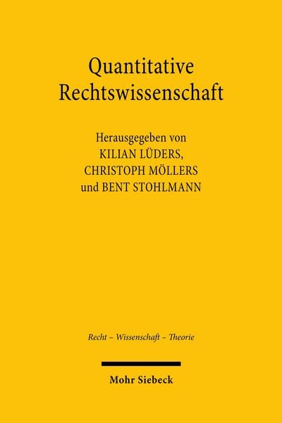 Produktbild: Quantitative Rechtswissenschaft