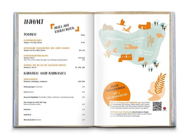 Produktbild: KOMPASS Radvergn&uuml;gen K&auml;rnten