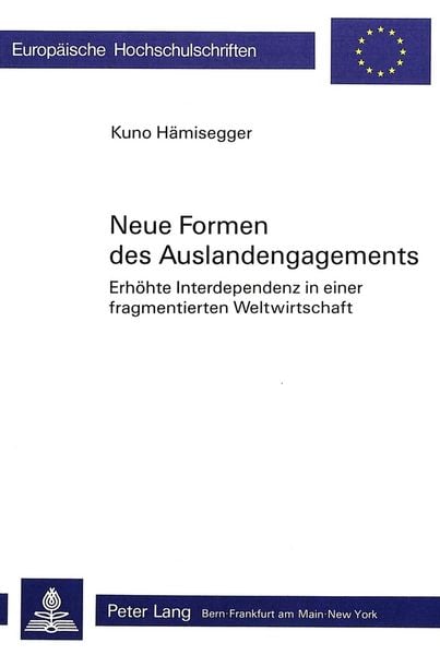 Produktbild: Neue Formen des Auslandengagements