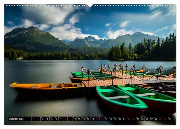 Produktbild: Tatra. Polen und Slowakei (Wandkalender 2026 DIN A2 quer), CALVENDO Monatskalender