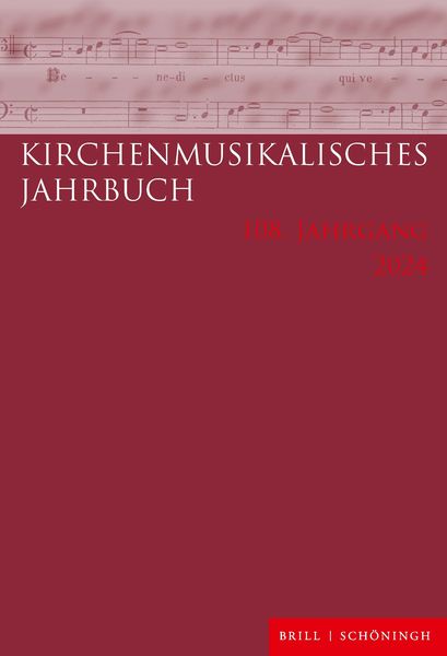 Produktbild: Kirchenmusikalisches Jahrbuch 108. Jahrgang 2024