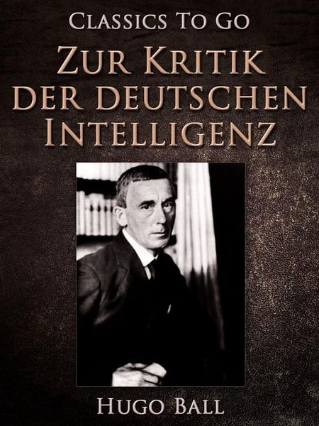 Produktbild: Zur Kritik der deutschen Intelligenz