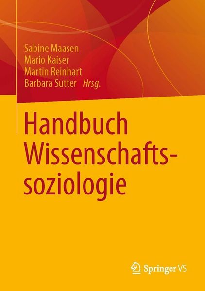 Produktbild: Handbuch Wissenschaftssoziologie