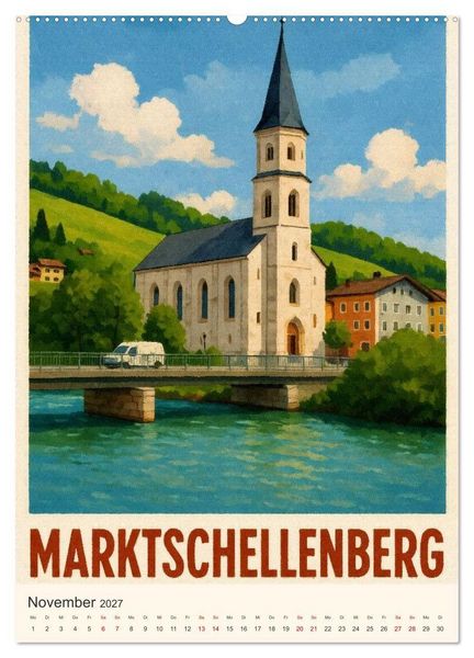 Produktbild: Alpine Impressionen Berchtesgadener Land (Wandkalender 2027 DIN A2 hoch), CALVENDO Monatskalender
