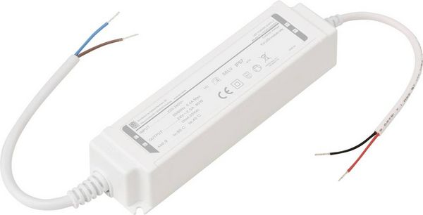 Produktbild: TRU COMPONENTS TC-YCL60-2402500 LED-Trafo IP67 Konstantspannung 60W 2.5A 24 V/DC 1St.