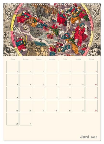 Produktbild: Zu den Sternen - mit Planerfunktion (Wandkalender 2026 DIN A2 hoch), CALVENDO Monatskalender