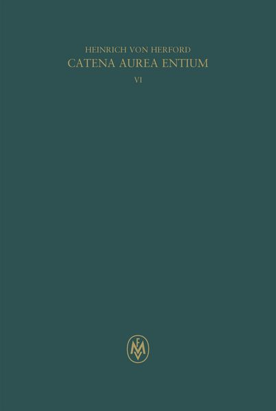 Produktbild: Catena aurea entium, Buch VI