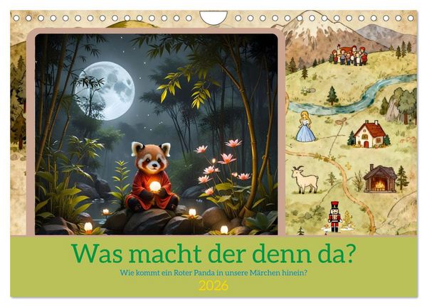 Produktbild: Was macht der denn da? (Wandkalender 2026 DIN A4 quer), CALVENDO Monatskalender