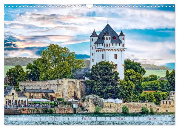 Produktbild: Eltville am Rhein - Wein, Sekt, Rosen (Wandkalender 2026 DIN A3 quer), CALVENDO Monatskalender