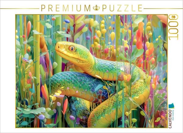 Produktbild: CALVENDO Puzzle Tierische Kreaturen des Dschungels | 1000 Teile Lege-Gr&ouml;&szlig;e 64x48cm Foto-Puzzle f&uuml;r gl&uuml;ckliche Stunden