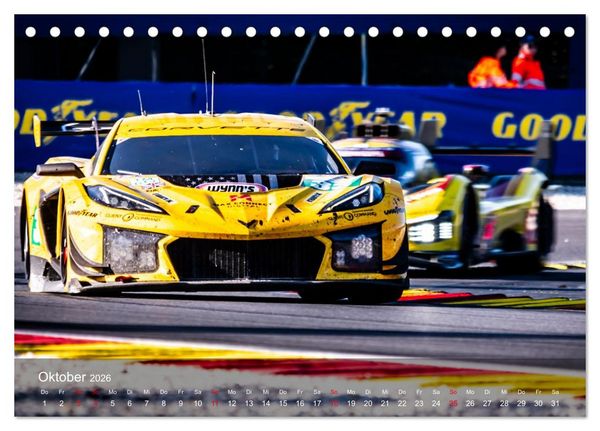 Produktbild: World Endurance Championship (Tischkalender 2026 DIN A5 quer), CALVENDO Monatskalender