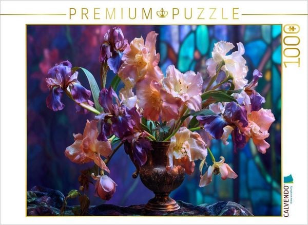 Produktbild: CALVENDO Puzzle Wo Gold glitzert, tanzt das Leben in eleganten Formen | 1000 Teile Lege-Gr&ouml;&szlig;e 64x48cm Foto-Puzzle f&uuml;r gl&uuml;ckliche Stunden