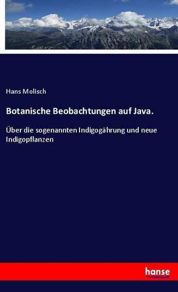 Produktbild: Botanische Beobachtungen auf Java.