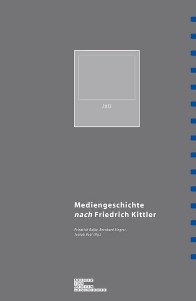 Produktbild: Mediengeschichte nach Friedrich Kittler