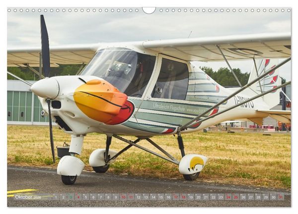 Produktbild: Flugzeuge und Hubschrauber im Portr&auml;t (Wandkalender 2026 DIN A3 quer), CALVENDO Monatskalender