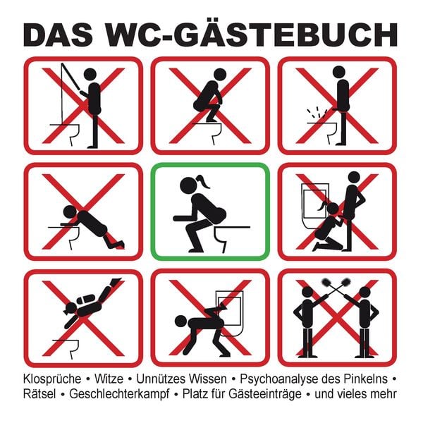 Produktbild: Das WC-G&auml;stebuch