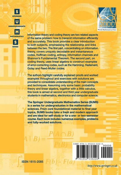 Produktbild: Information and Coding Theory