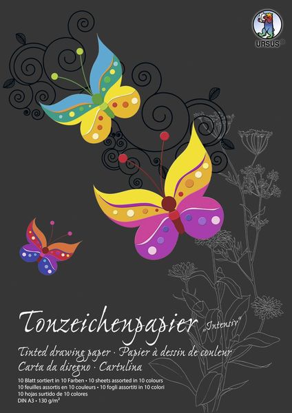 Produktbild: Tonzeichenpapier-Block, DIN A3