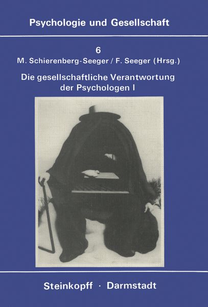 Produktbild: Die Gesellschaftliche Verantwortung Der Psychologen
