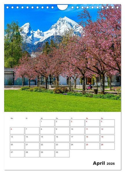 Produktbild: Vier Jahreszeiten im Berchtesgadener Land (Wandkalender 2026 DIN A4 hoch), CALVENDO Monatskalender