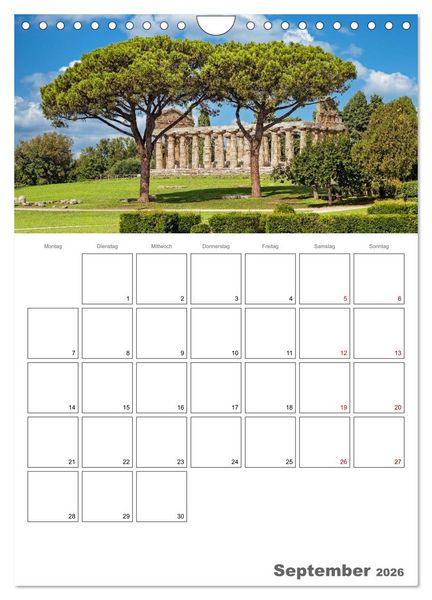 Produktbild: Italiens Sch&ouml;nheit - Terminplaner (Wandkalender 2026 DIN A4 hoch), CALVENDO Monatskalender