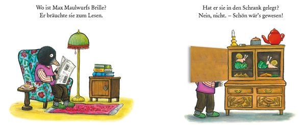 Produktbild: Wo ist die Brille von Max Maulwurf?