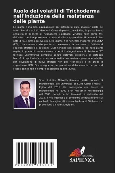 Produktbild: Ruolo dei volatili di Trichoderma nell'induzione della resistenza delle piante