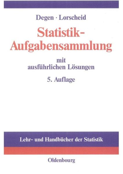 Produktbild: Statistik-Aufgabensammlung mit ausf&uuml;hrlichen L&ouml;sungen