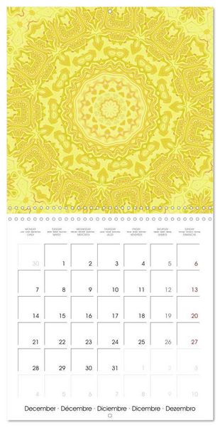 Produktbild: Mandalas Recherche int&eacute;rieure (Calendrier mural carr&eacute; 2026 30x30 cm) Calendrier double avec une page pour vos prises de notes
