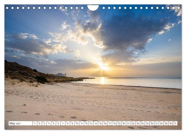 Produktbild: Beaches of the world (Wall Calendar 2027 DIN A4 landscape), CALVENDO 12 Month Wall Calendar