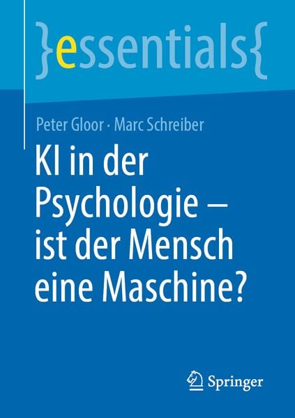 Produktbild: KI in der Psychologie - ist der Mensch eine Maschine?
