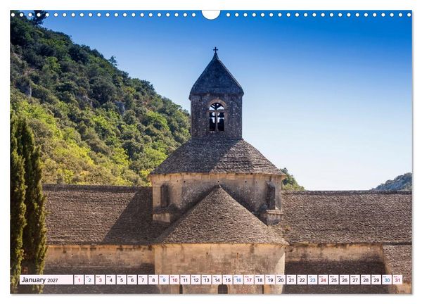 Produktbild: Provence. A journey through the villages of the French Provence (Wall Calendar 2027 DIN A3 landscape), CALVENDO 12 Month Wall Calendar