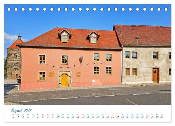 Produktbild: Nebra. Stadt der Himmelsscheibe im Burgenlandkreis (Tischkalender 2027 DIN A5 quer), CALVENDO Monatskalender