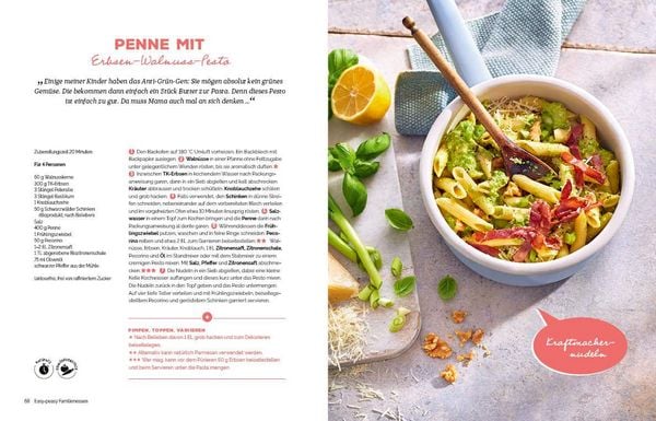 Produktbild: Ninas easy-peasy Familienkochbuch